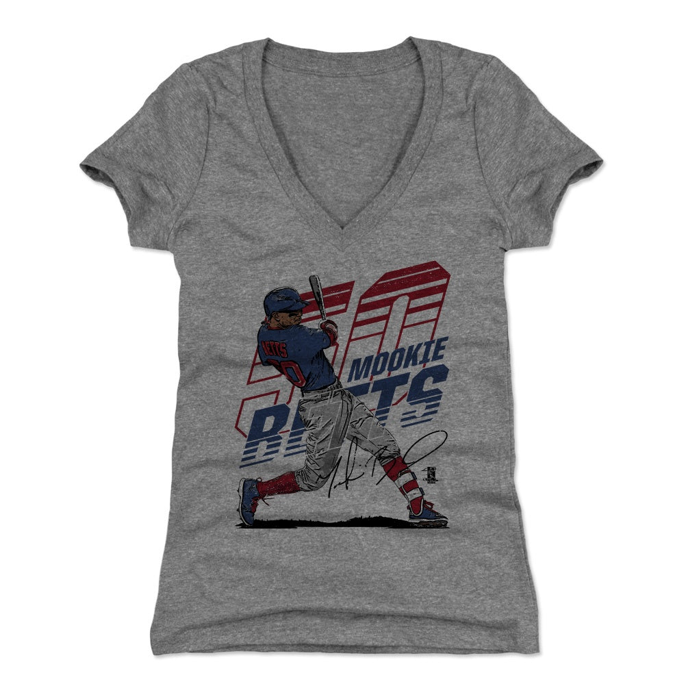 Mookie Betts Women&#39;s V-Neck T-Shirt | 500 LEVEL