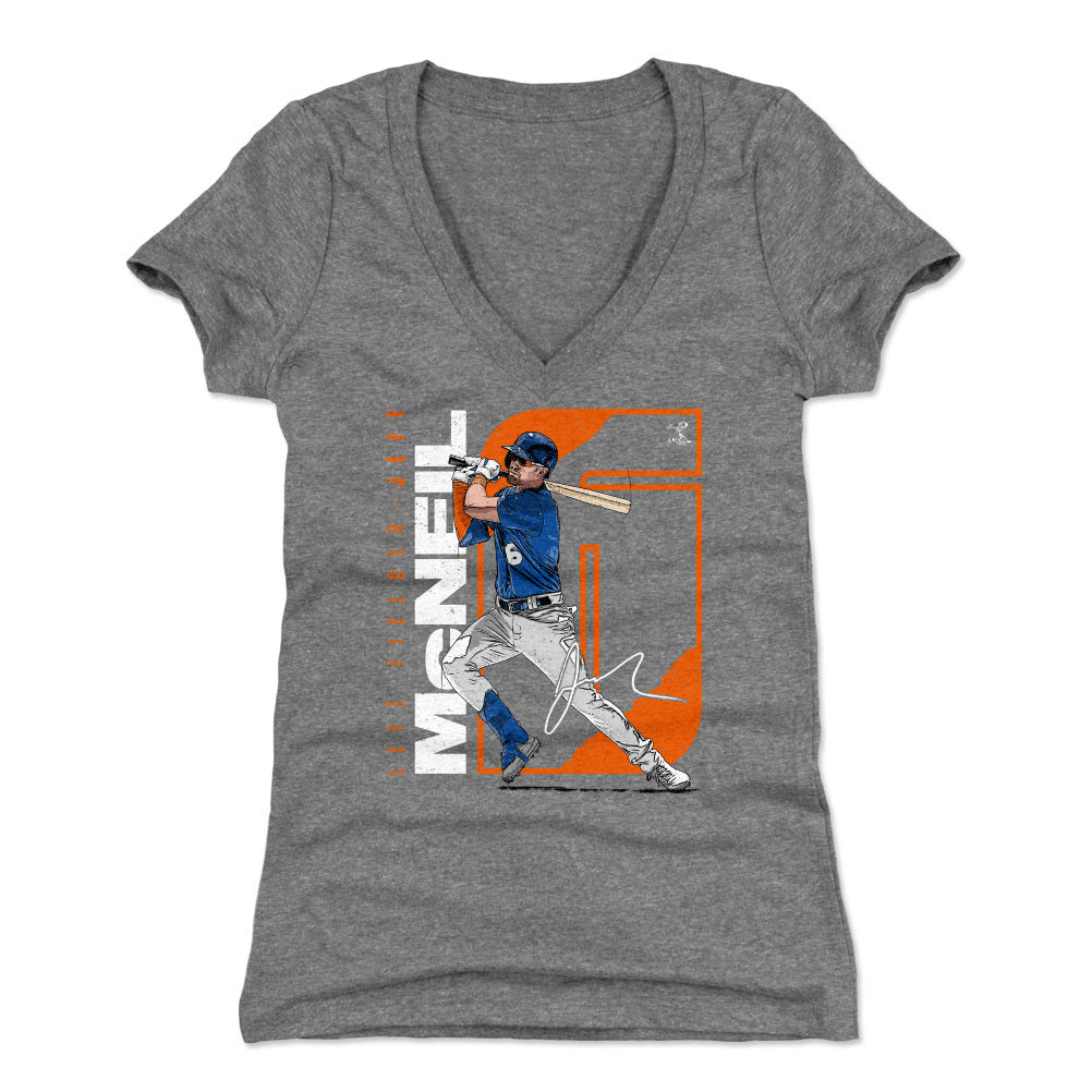 Jeff McNeil Women's V-Neck T-Shirt | 500 LEVEL