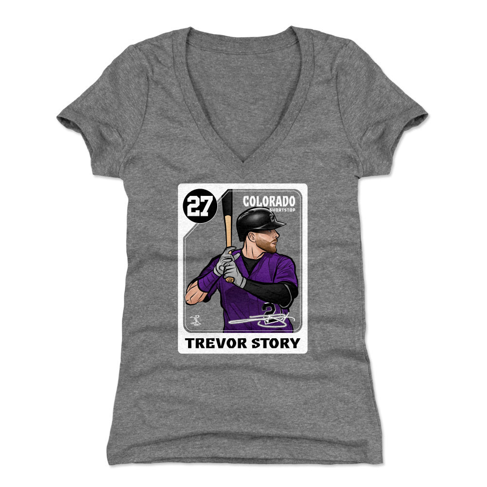 Trevor Story Women's V-Neck T-Shirt | 500 LEVEL