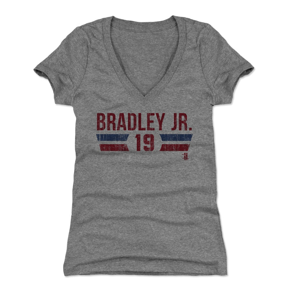 Jackie Bradley Jr. Women's V-Neck T-Shirt | 500 LEVEL