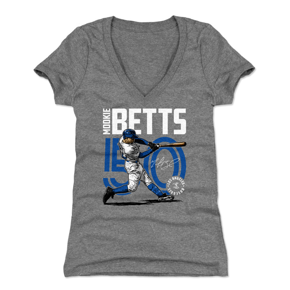 Mookie Betts Women's V-Neck T-Shirt | 500 LEVEL