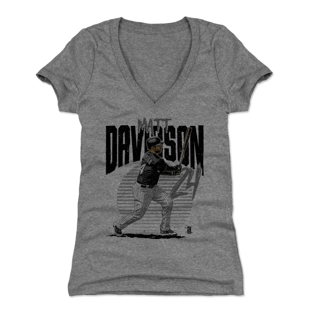 Matt Davidson Women's V-Neck T-Shirt | 500 LEVEL