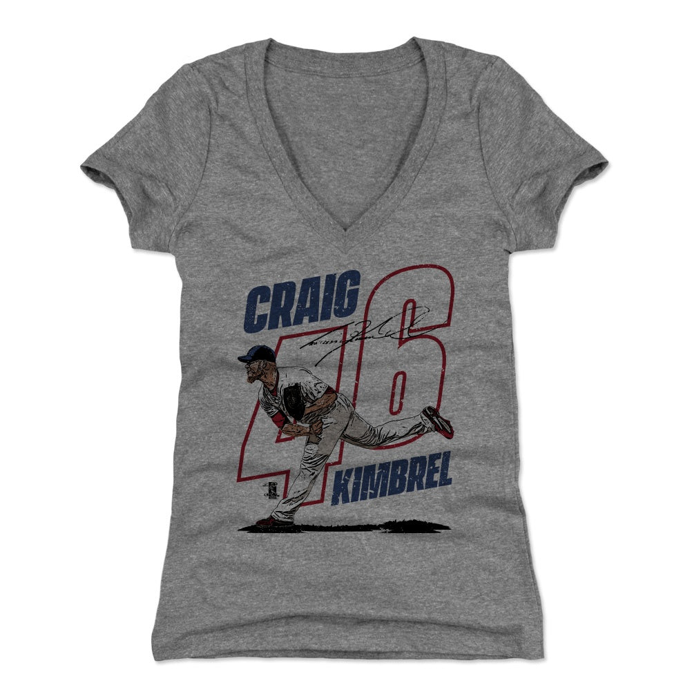 Craig Kimbrel Women's V-Neck T-Shirt | 500 LEVEL