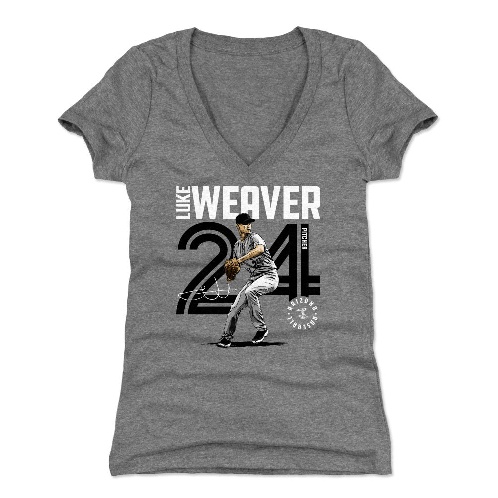 Luke Weaver Women&#39;s V-Neck T-Shirt | 500 LEVEL