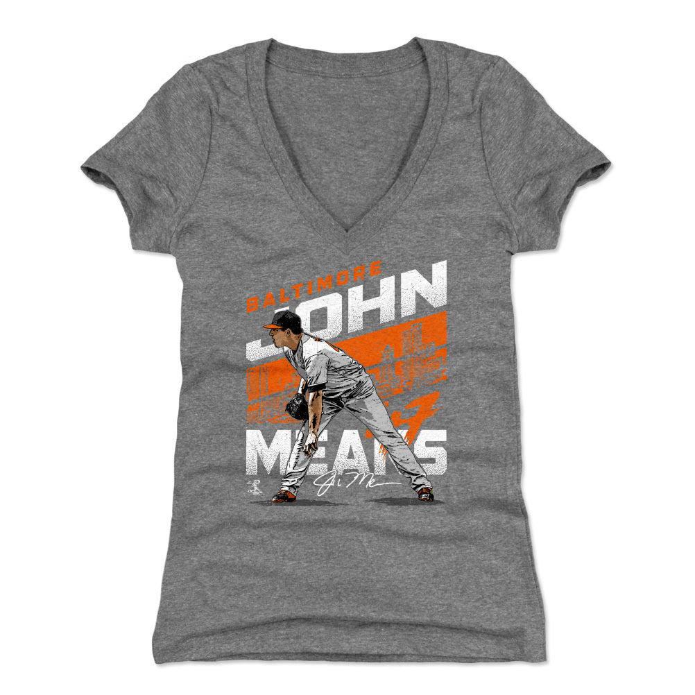 John Means Women's V-Neck T-Shirt | 500 LEVEL