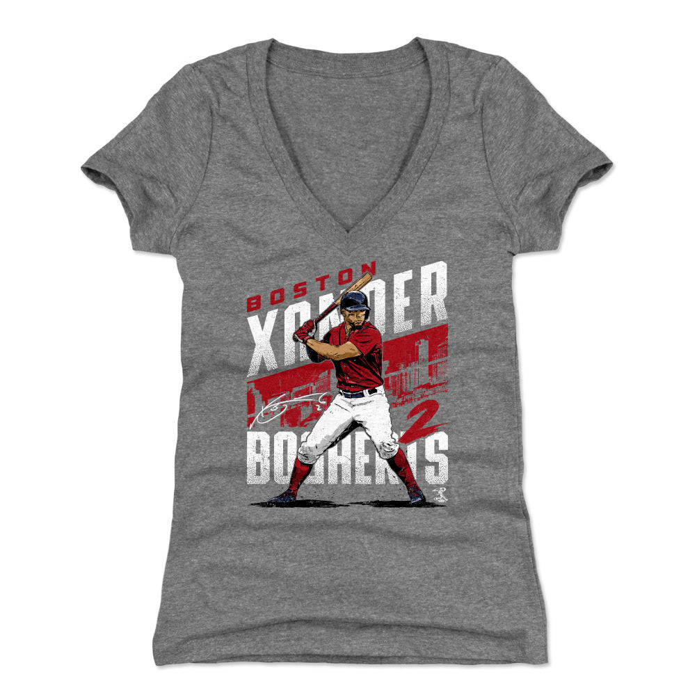 Xander Bogaerts Women's V-Neck T-Shirt | 500 LEVEL