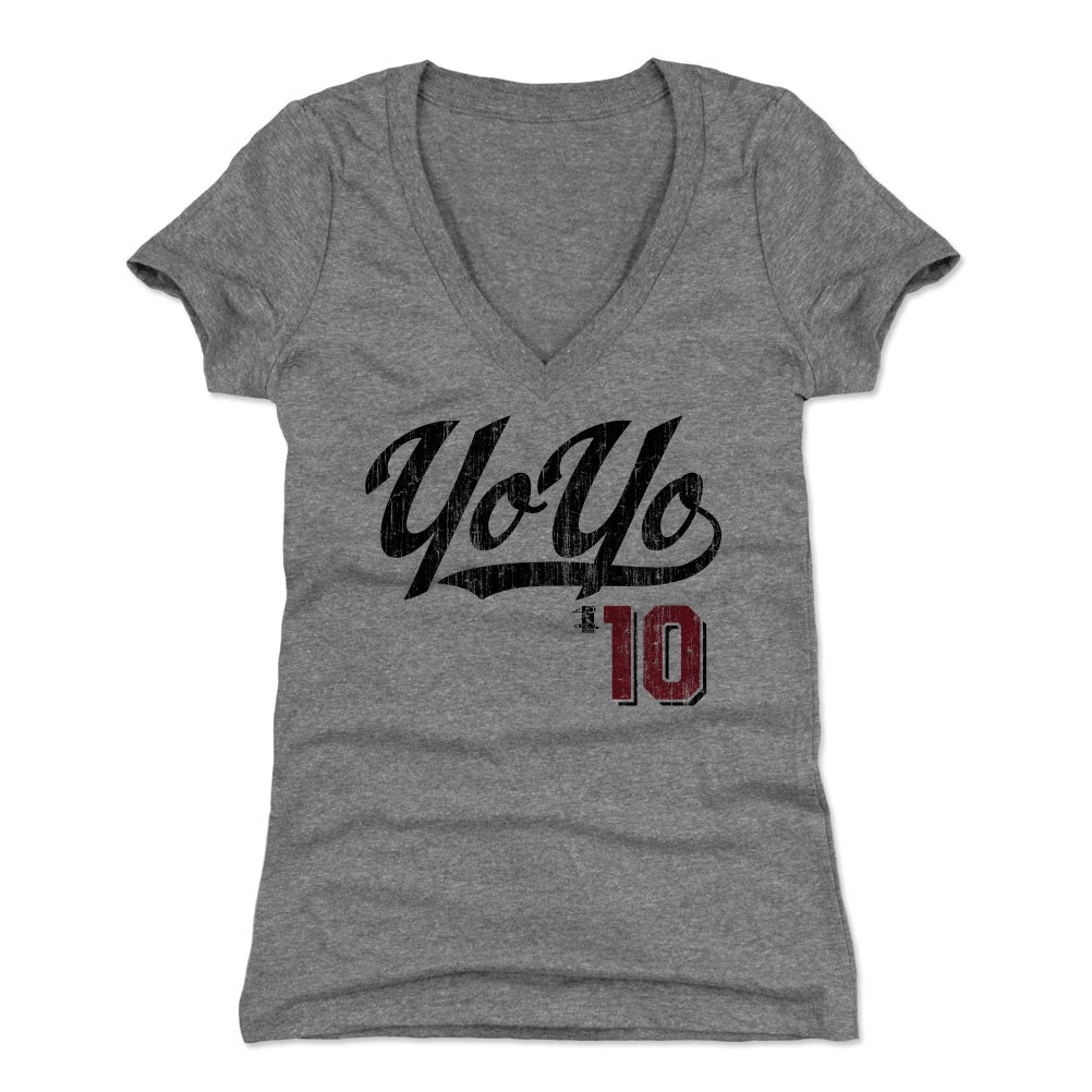 Yoan Moncada Women&#39;s V-Neck T-Shirt | 500 LEVEL
