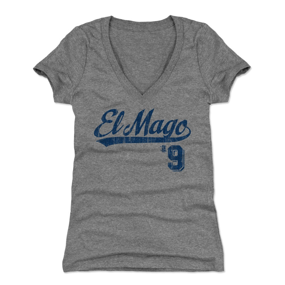 Javier Baez Women&#39;s V-Neck T-Shirt | 500 LEVEL