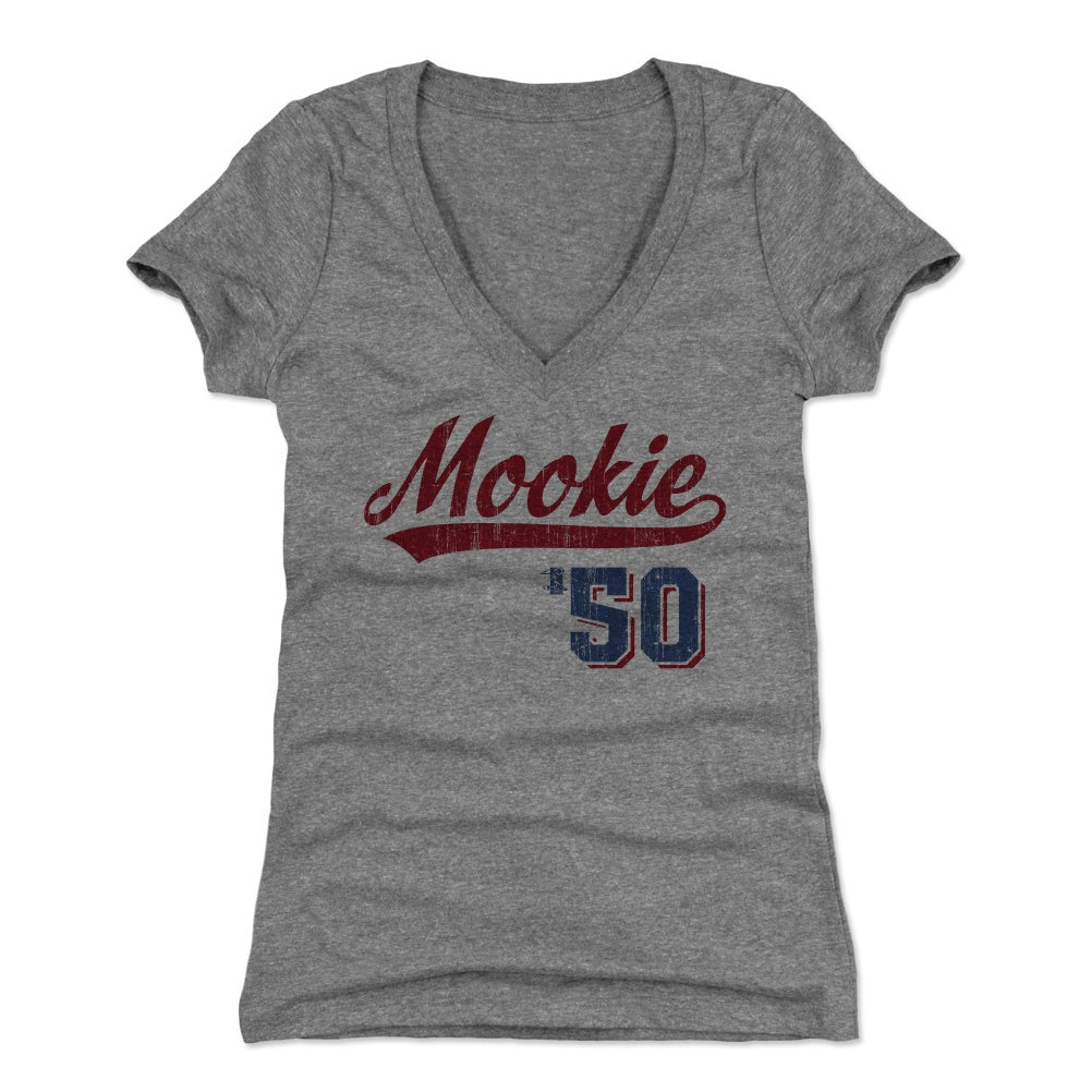 Mookie Betts Women&#39;s V-Neck T-Shirt | 500 LEVEL