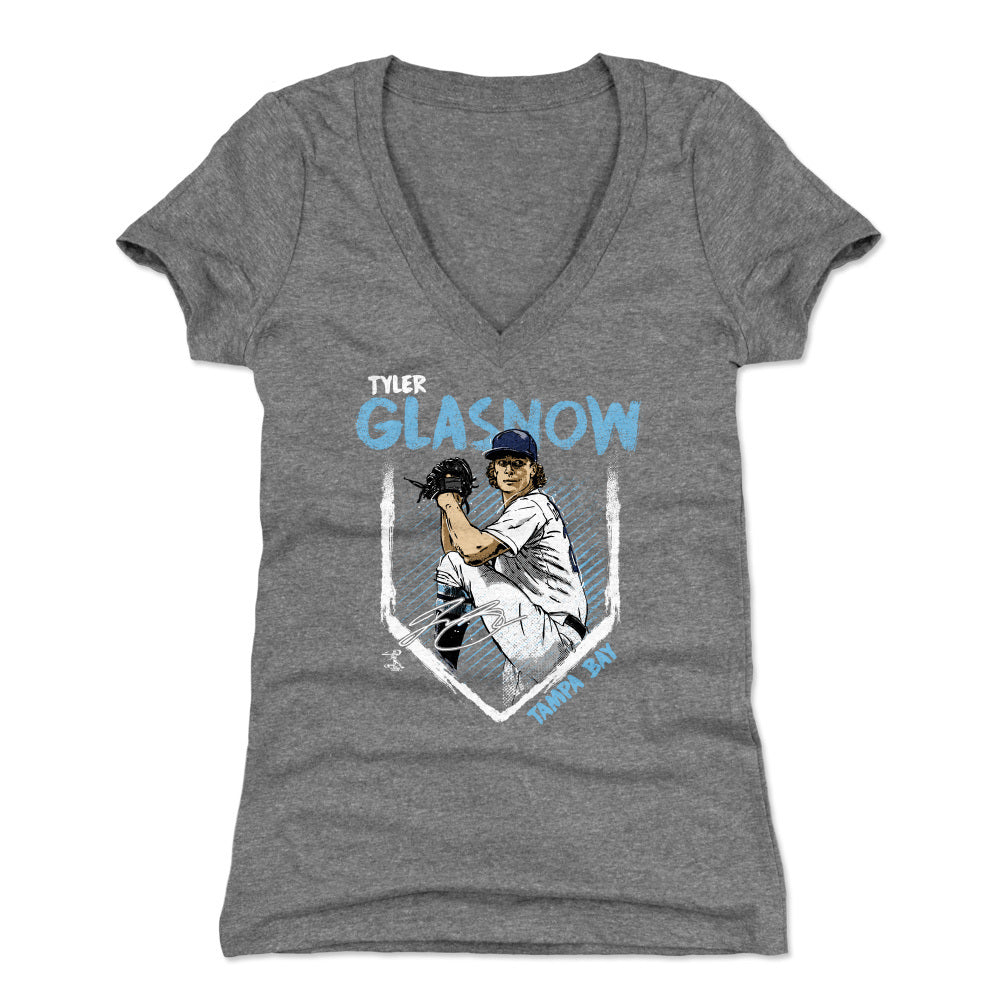 Tyler Glasnow Women's V-Neck T-Shirt | 500 LEVEL