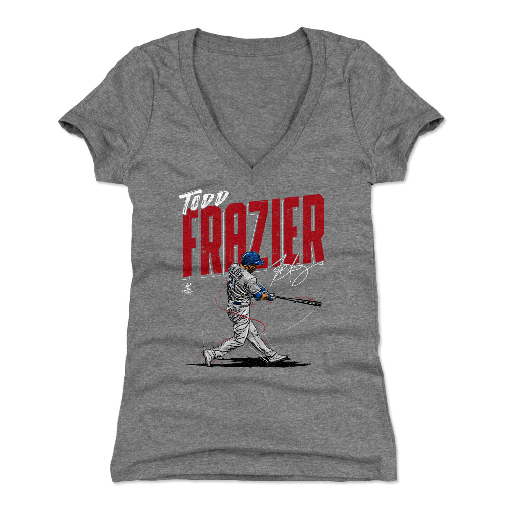 Todd Frazier Women&#39;s V-Neck T-Shirt | 500 LEVEL