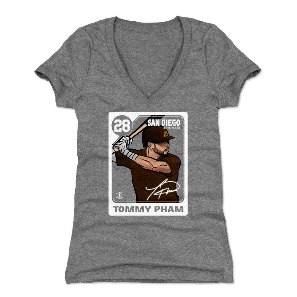 Tommy Pham Women's V-Neck T-Shirt | 500 LEVEL