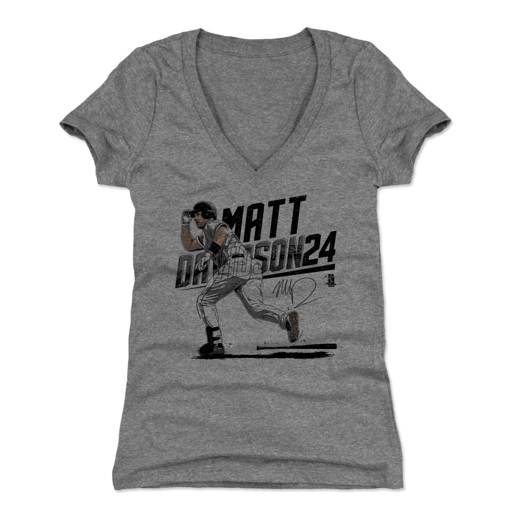Matt Davidson Women's V-Neck T-Shirt | 500 LEVEL