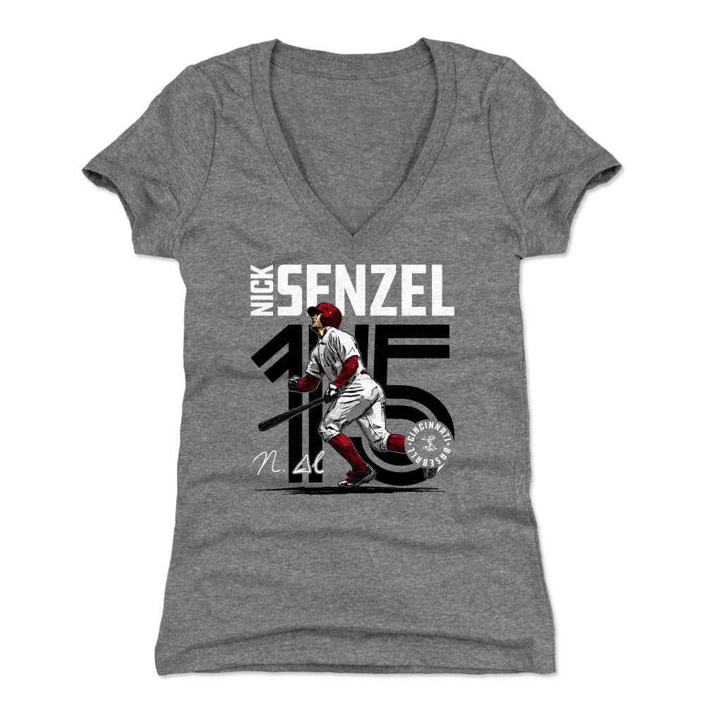 Nick Senzel Women's V-Neck T-Shirt | 500 LEVEL