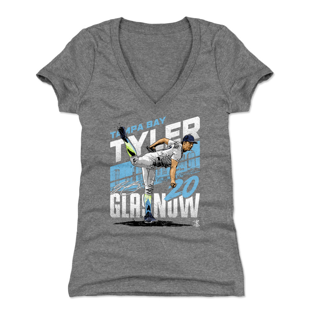 Tyler Glasnow Women's V-Neck T-Shirt | 500 LEVEL