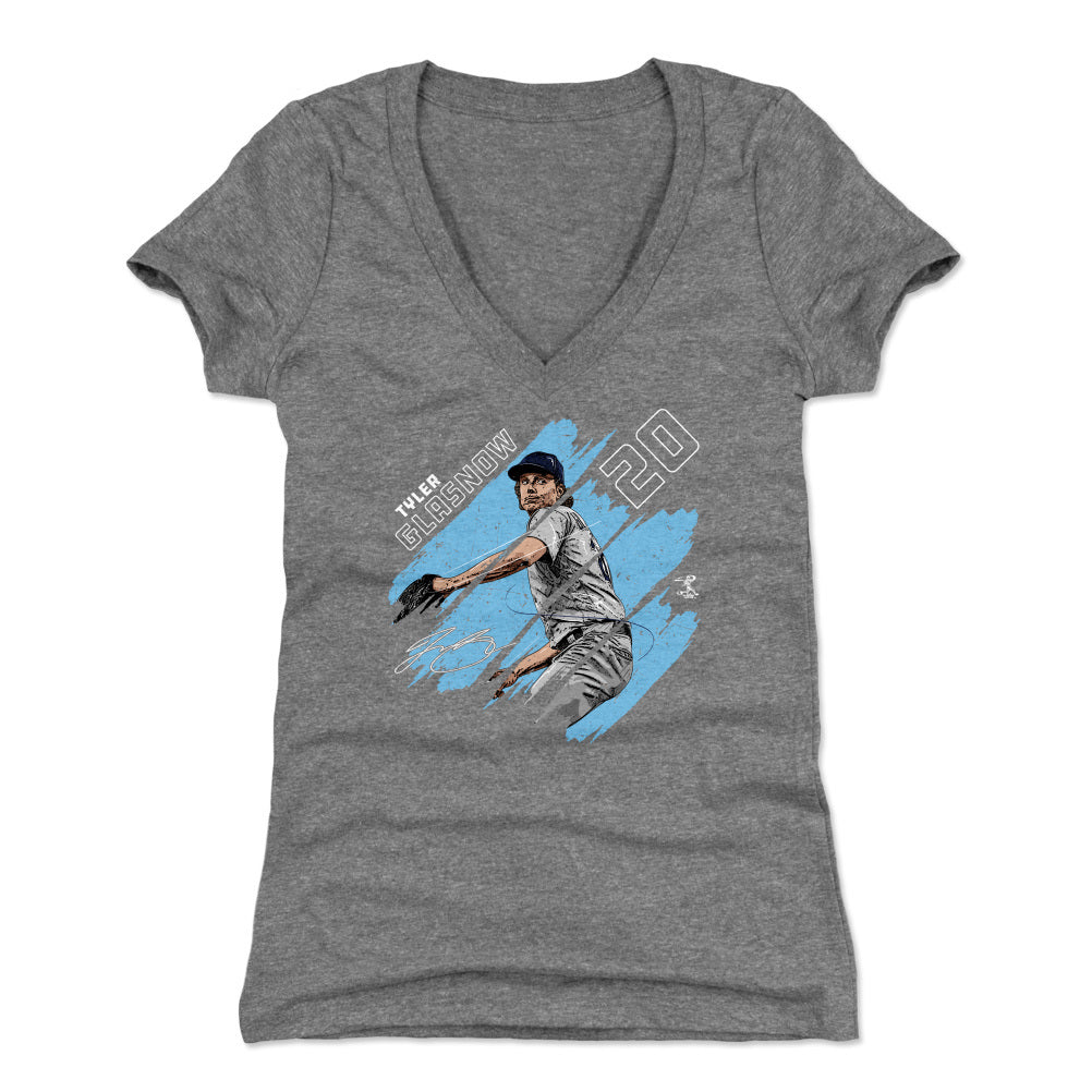 Tyler Glasnow Women's V-Neck T-Shirt | 500 LEVEL