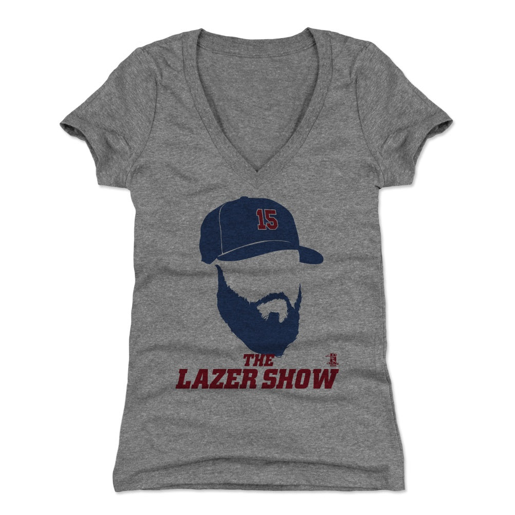 Dustin Pedroia Women&#39;s V-Neck T-Shirt | 500 LEVEL