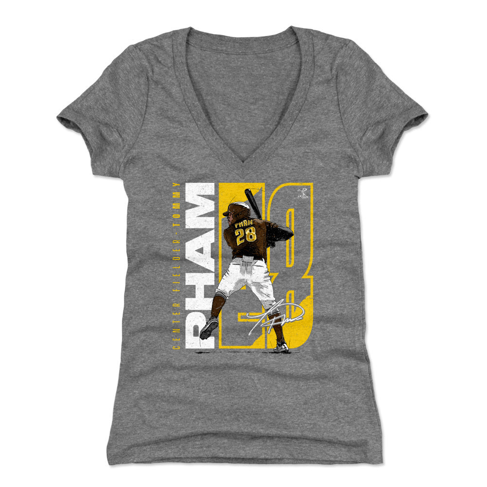 Tommy Pham Women's V-Neck T-Shirt | 500 LEVEL