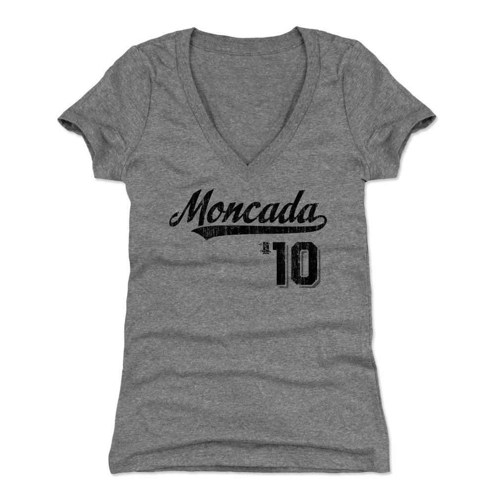 Yoan Moncada Women&#39;s V-Neck T-Shirt | 500 LEVEL