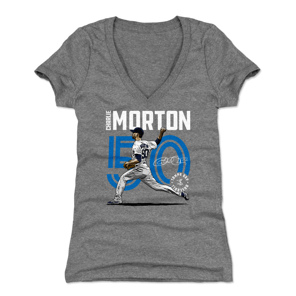 Charlie Morton Women's V-Neck T-Shirt | 500 LEVEL