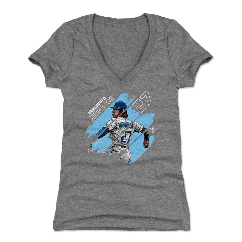 Adalberto Mondesi Women's V-Neck T-Shirt | 500 LEVEL