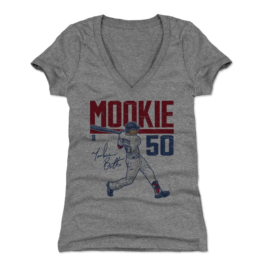 Mookie Betts Women's V-Neck T-Shirt | 500 LEVEL