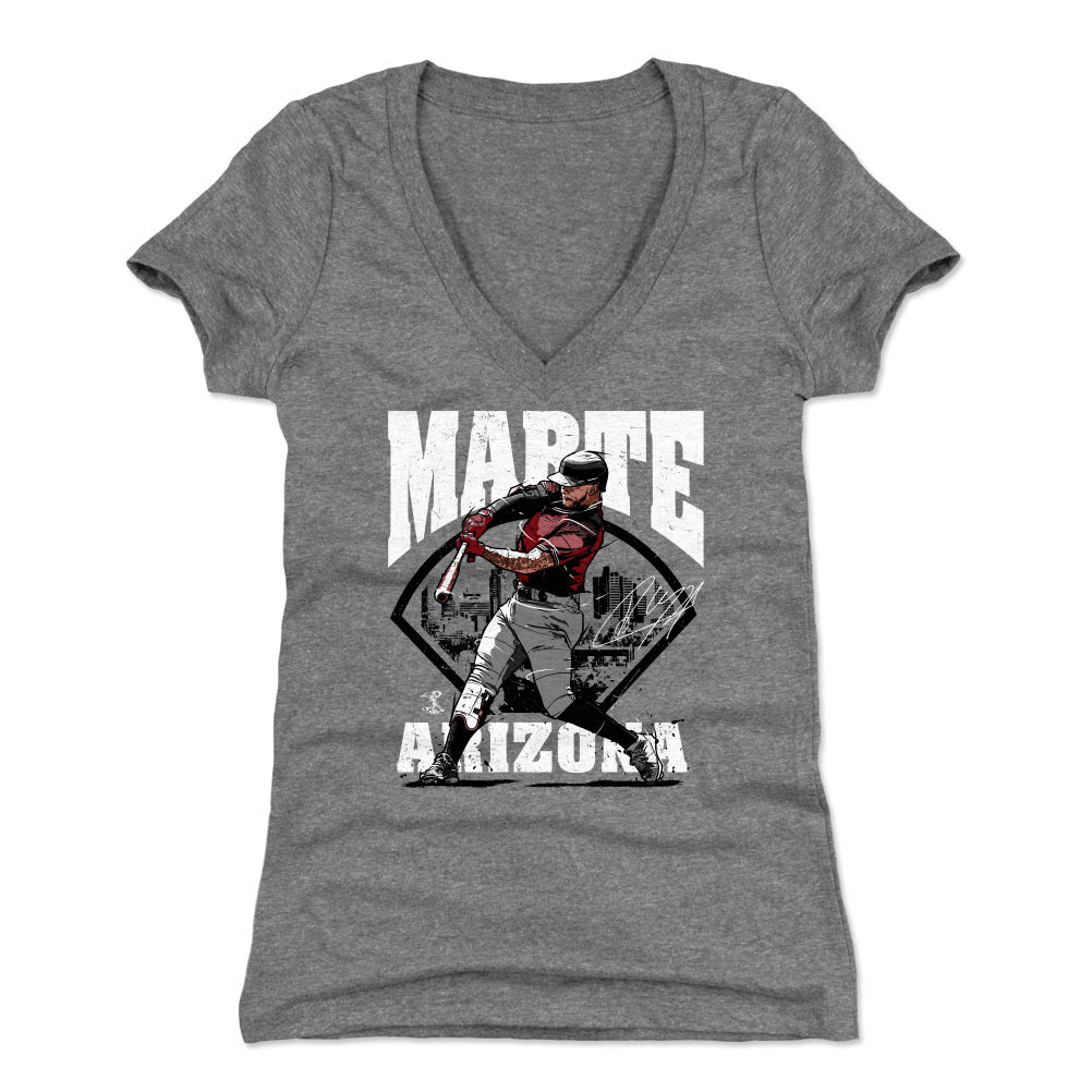 Ketel Marte Women&#39;s V-Neck T-Shirt | 500 LEVEL
