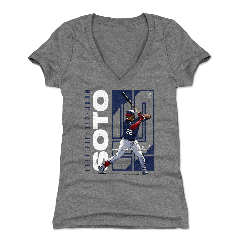 Juan Soto Women&#39;s V-Neck T-Shirt | 500 LEVEL