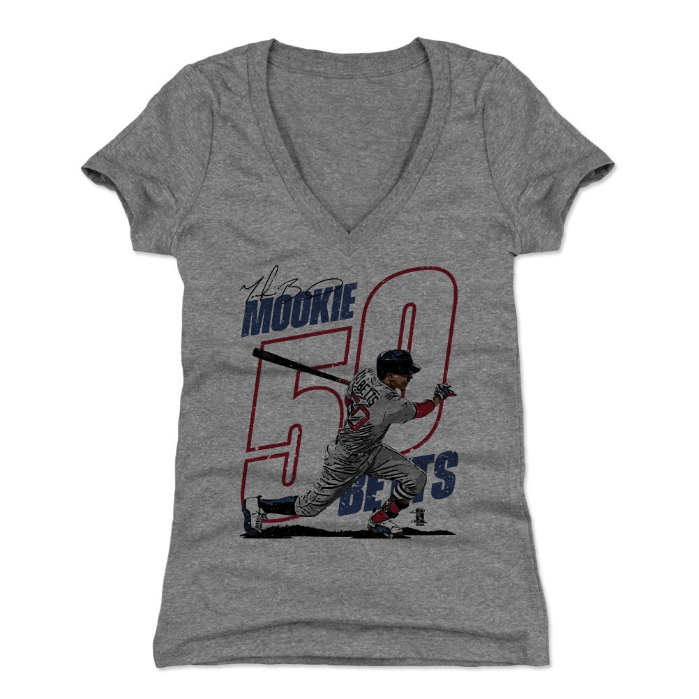 Mookie Betts Women's V-Neck T-Shirt | 500 LEVEL
