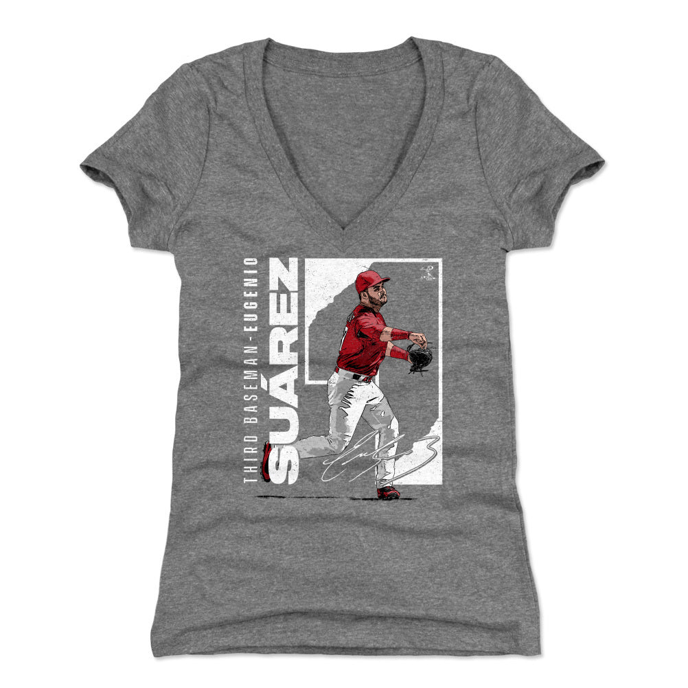 Eugenio Suarez Women's V-Neck T-Shirt | 500 LEVEL