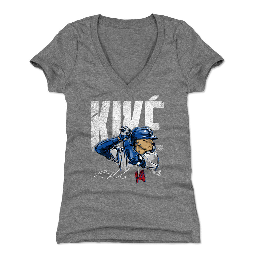 Enrique Hernandez Women's V-Neck T-Shirt | 500 LEVEL