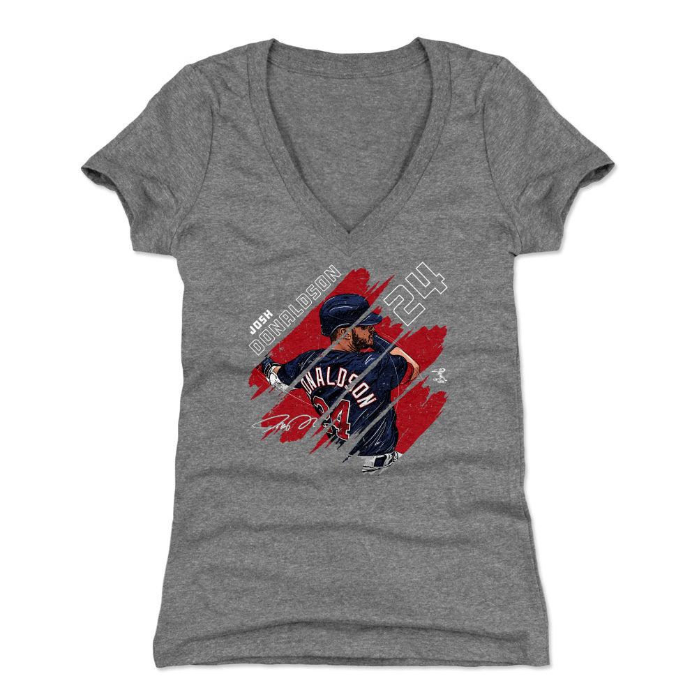 Josh Donaldson Women&#39;s V-Neck T-Shirt | 500 LEVEL