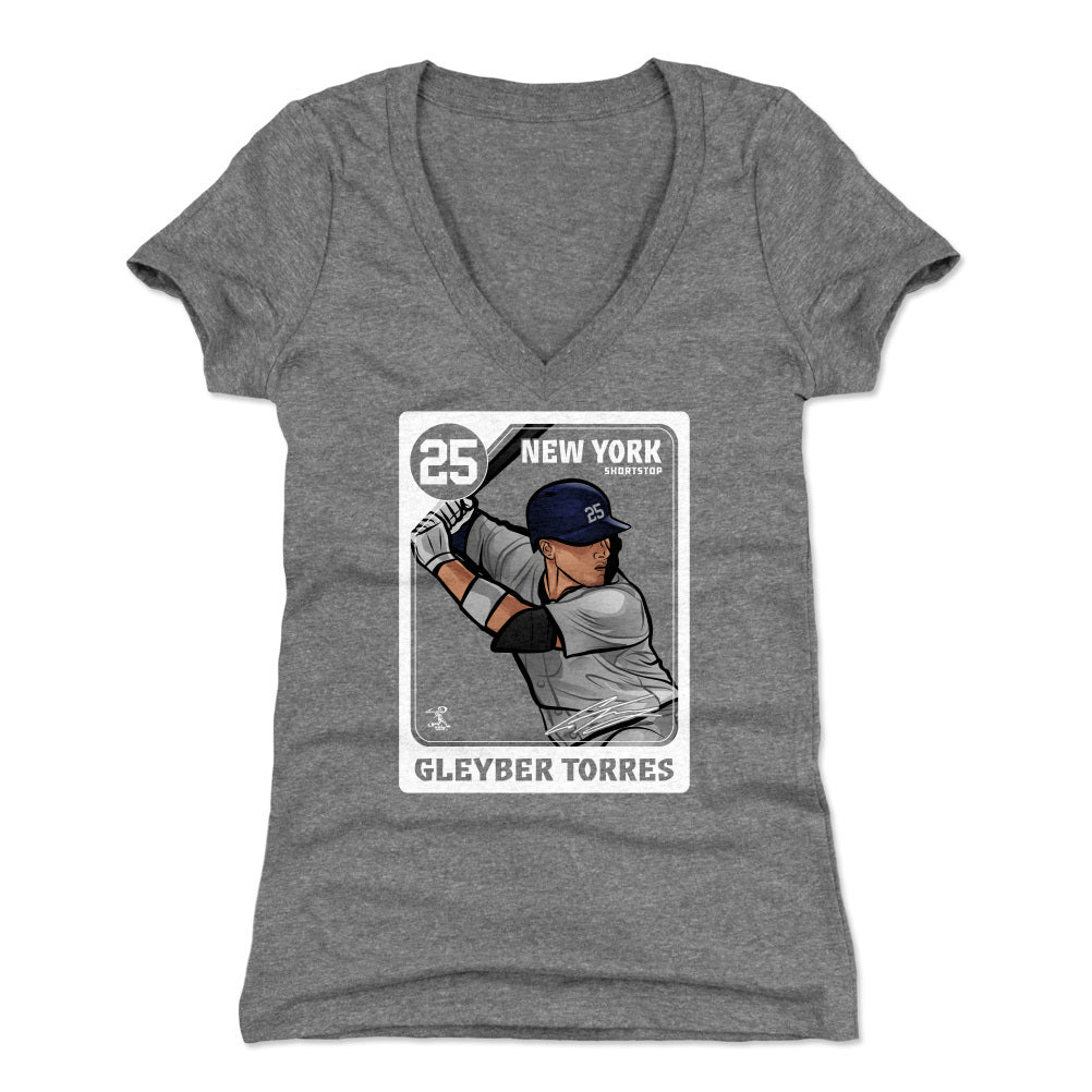 Gleyber Torres Women's V-Neck T-Shirt | 500 LEVEL