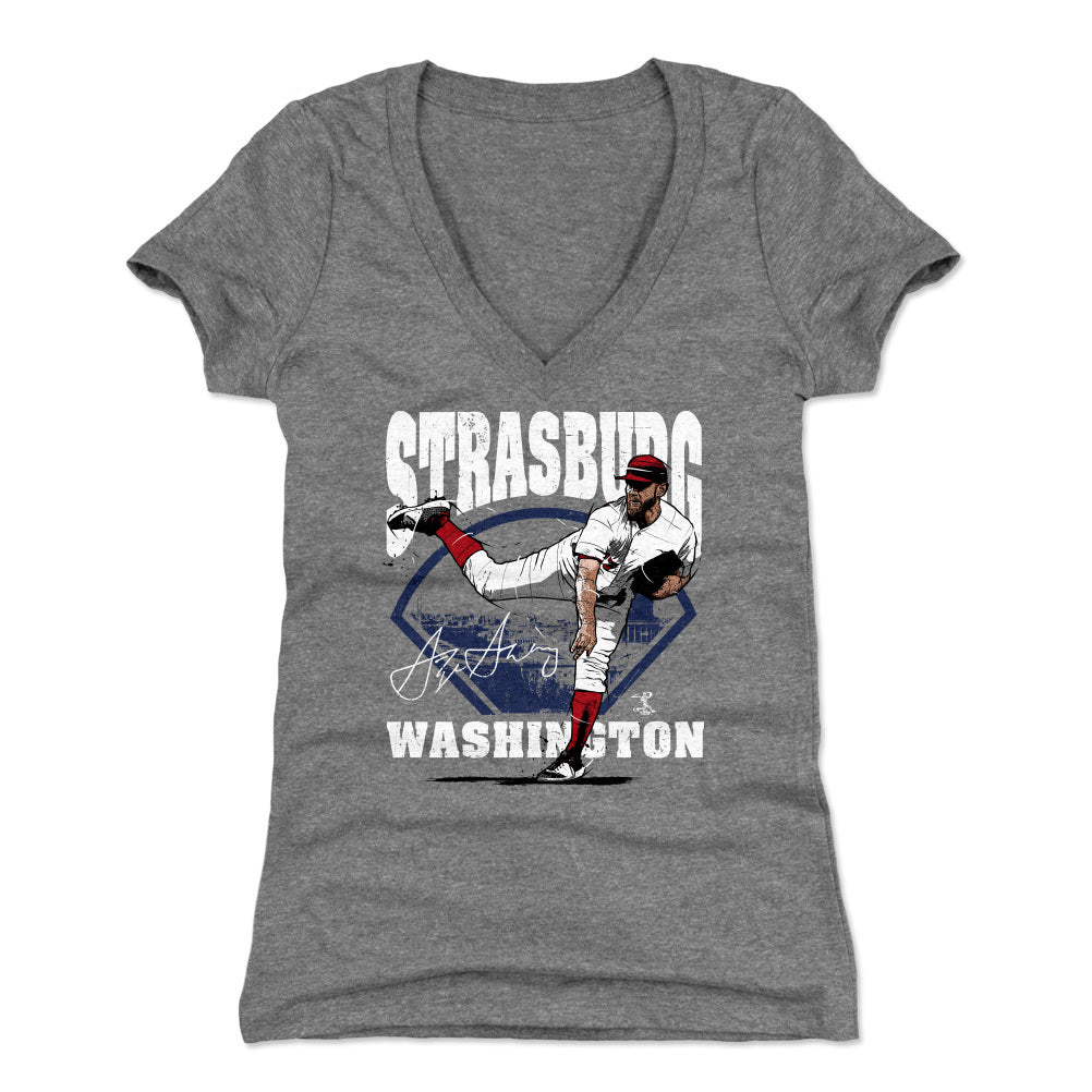 Stephen Strasburg Women's V-Neck T-Shirt | 500 LEVEL