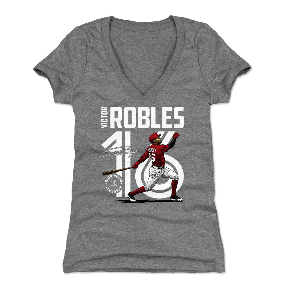 Victor Robles Women&#39;s V-Neck T-Shirt | 500 LEVEL