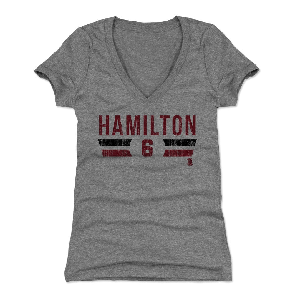 Billy Hamilton Women's V-Neck T-Shirt | 500 LEVEL