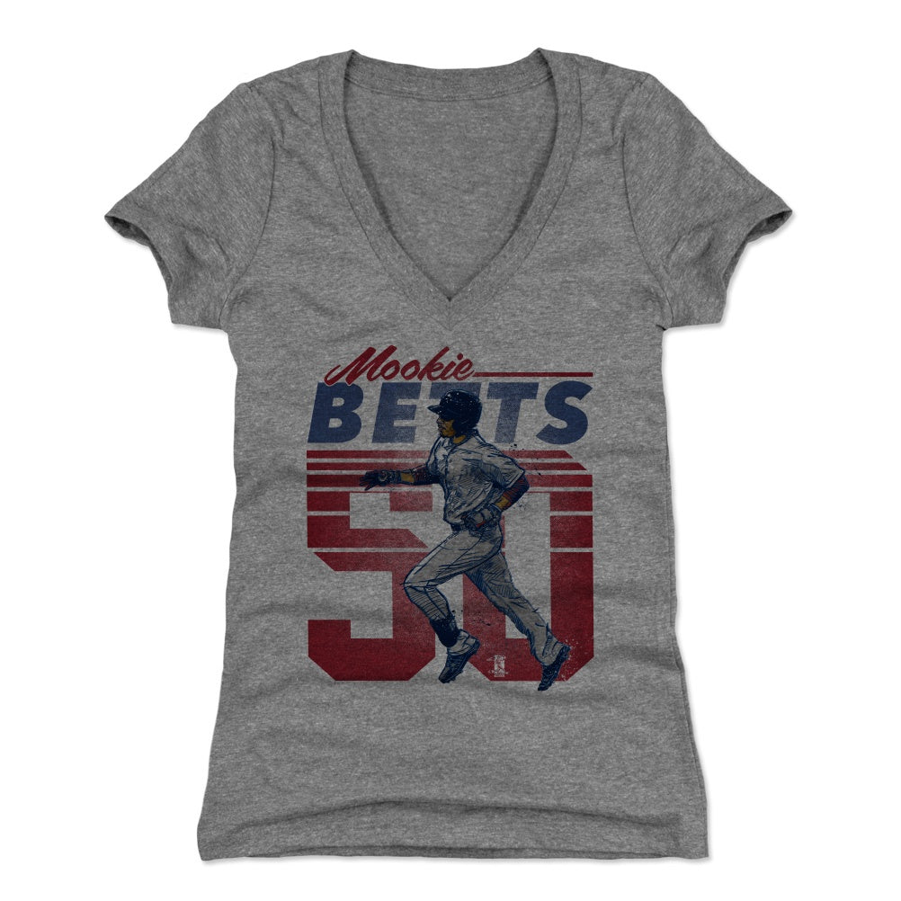 Mookie Betts Women's V-Neck T-Shirt | 500 LEVEL