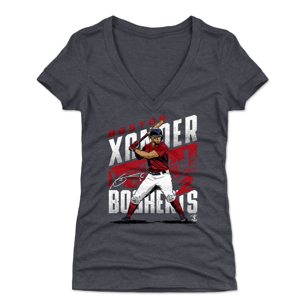 Xander Bogaerts Women&#39;s V-Neck T-Shirt | 500 LEVEL