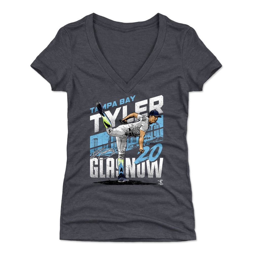 Tyler Glasnow Women&#39;s V-Neck T-Shirt | 500 LEVEL
