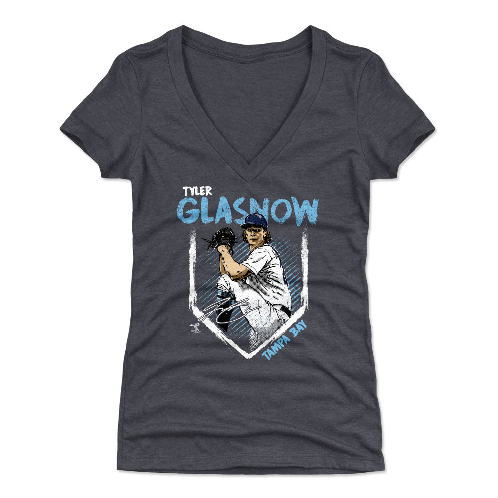Tyler Glasnow Women&#39;s V-Neck T-Shirt | 500 LEVEL