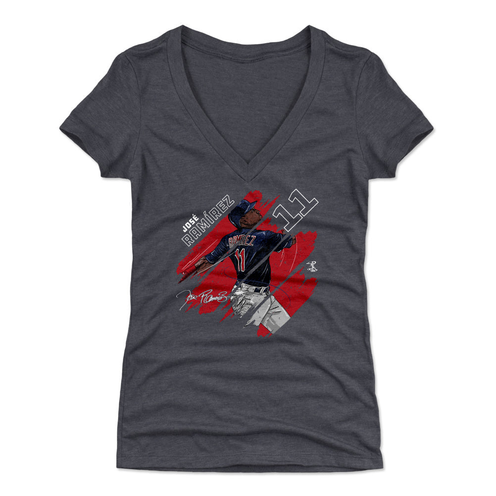 Jose Ramirez Women's V-Neck T-Shirt | 500 LEVEL