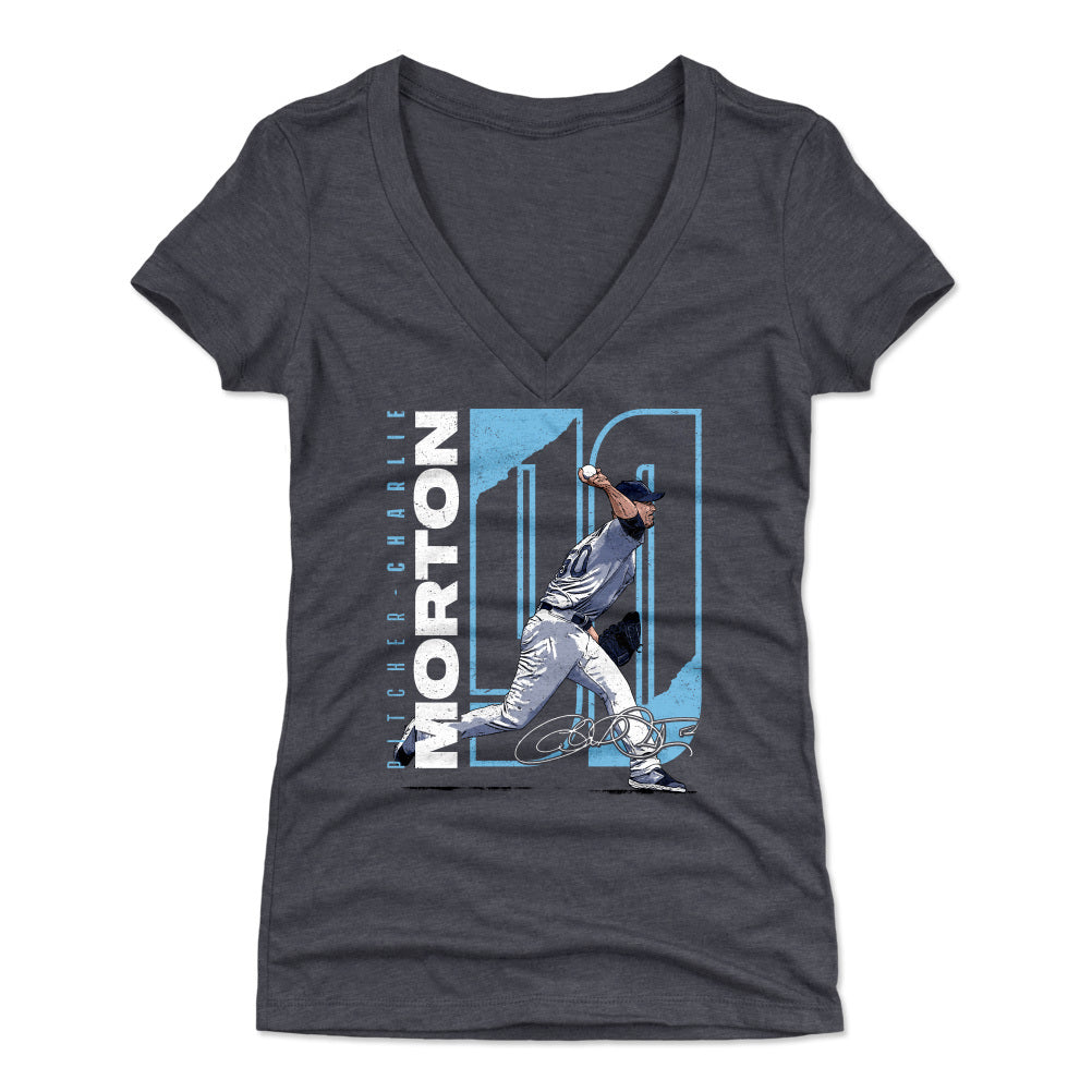 Charlie Morton Women's V-Neck T-Shirt | 500 LEVEL