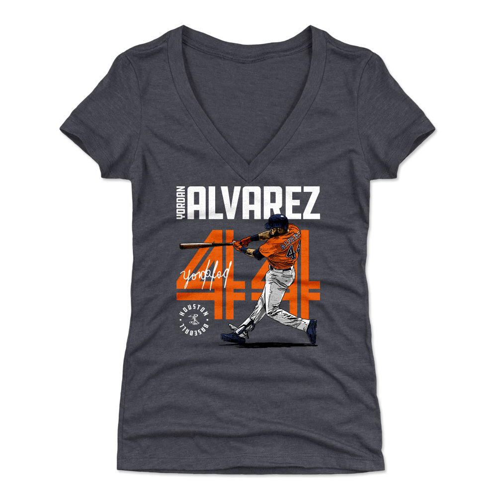 Yordan Alvarez Women&#39;s V-Neck T-Shirt | 500 LEVEL
