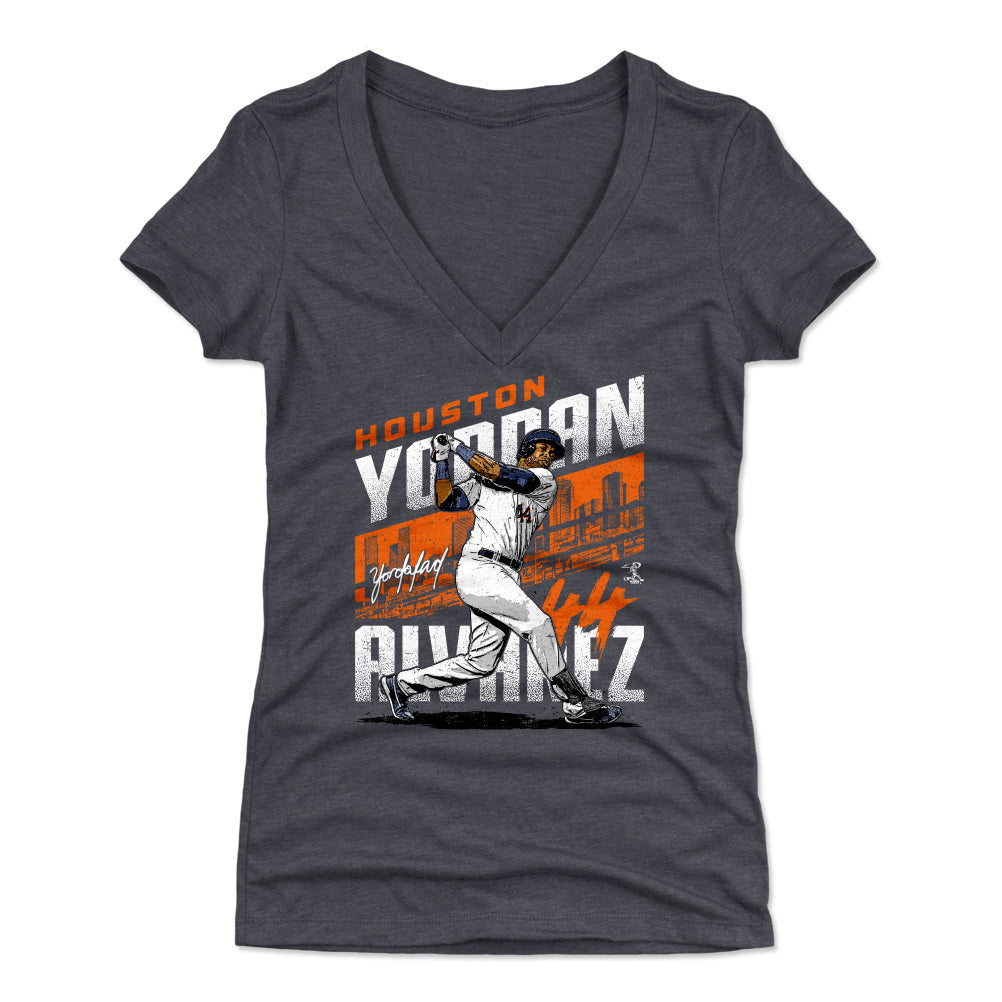 Yordan Alvarez Women&#39;s V-Neck T-Shirt | 500 LEVEL