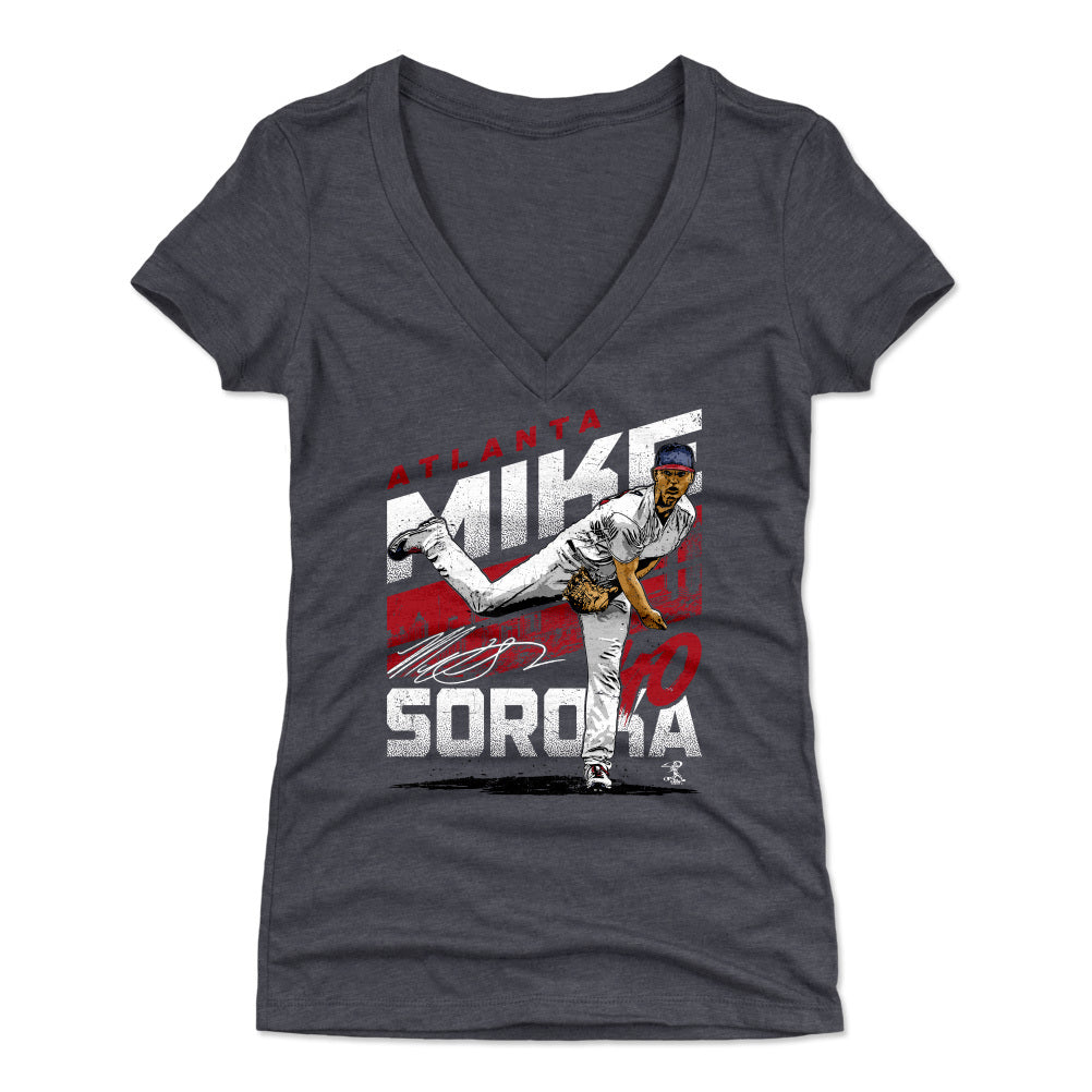 Mike Soroka Women's V-Neck T-Shirt | 500 LEVEL