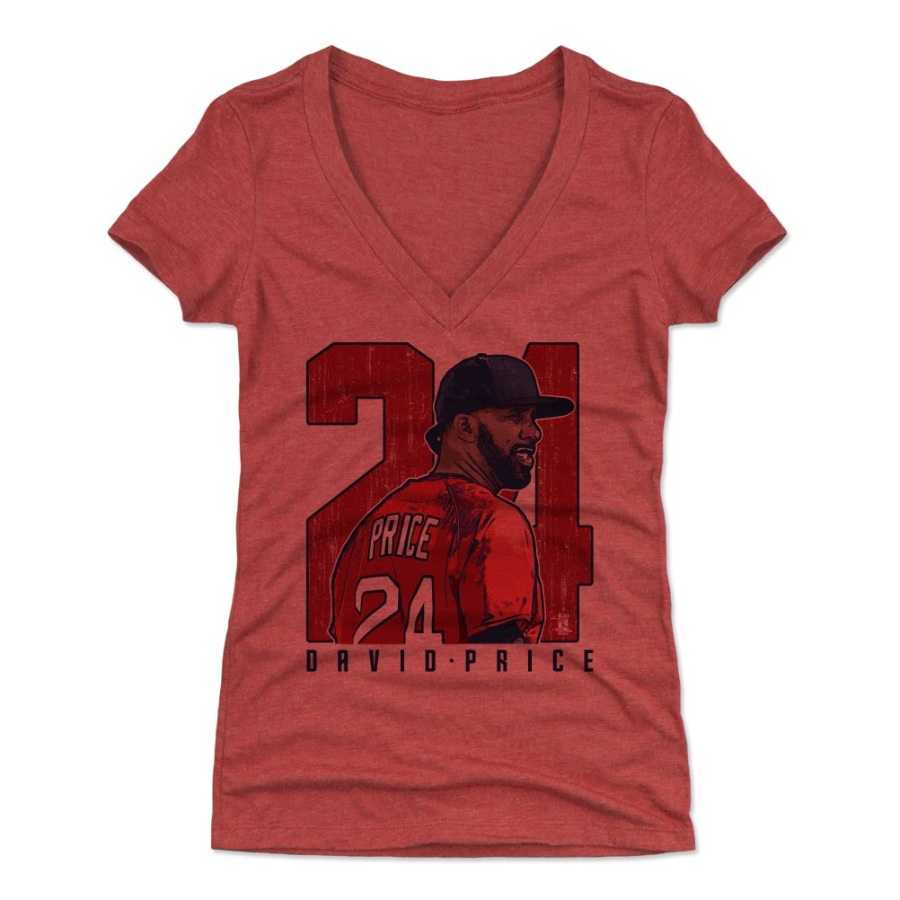 David Price Women&#39;s V-Neck T-Shirt | 500 LEVEL