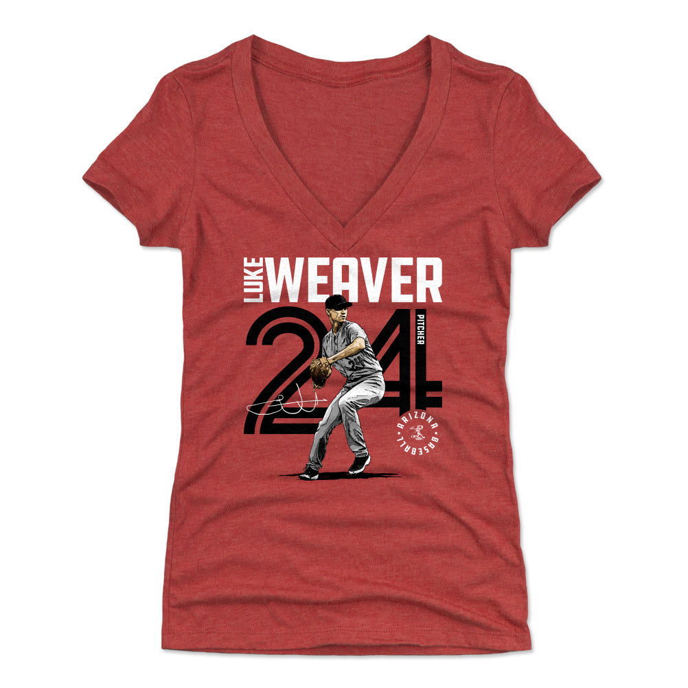 Luke Weaver Women's V-Neck T-Shirt | 500 LEVEL