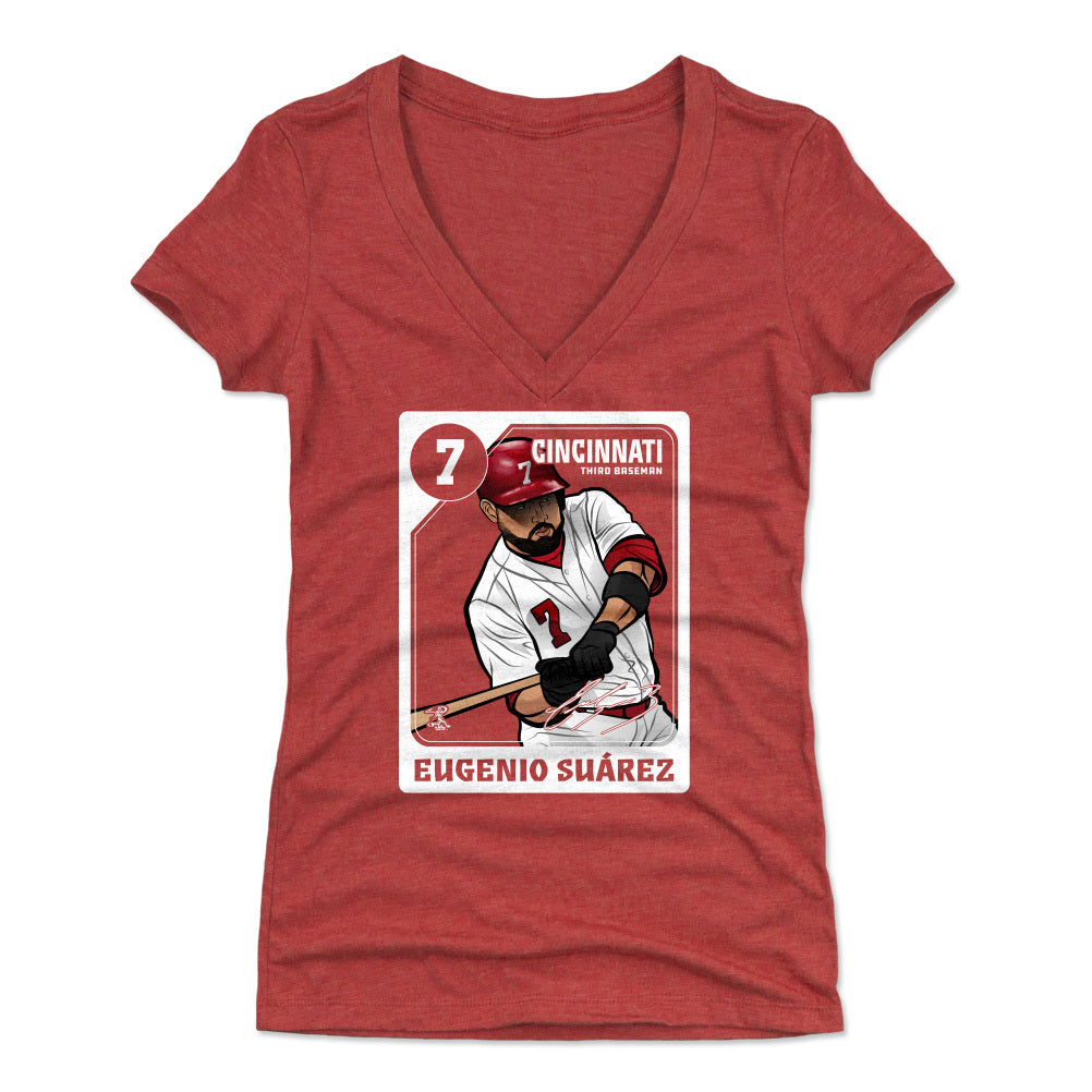 Eugenio Suarez Women&#39;s V-Neck T-Shirt | 500 LEVEL