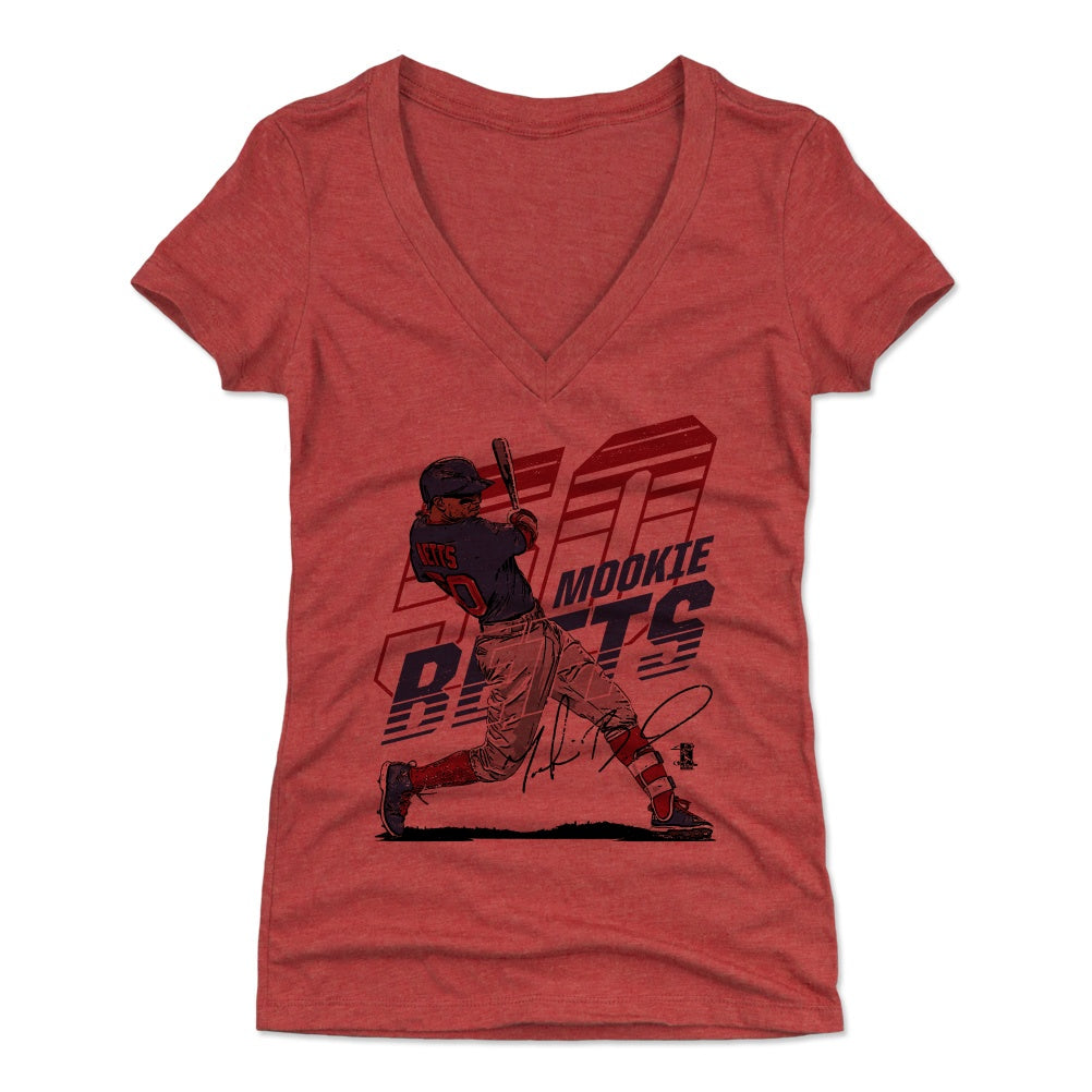 Mookie Betts Women&#39;s V-Neck T-Shirt | 500 LEVEL