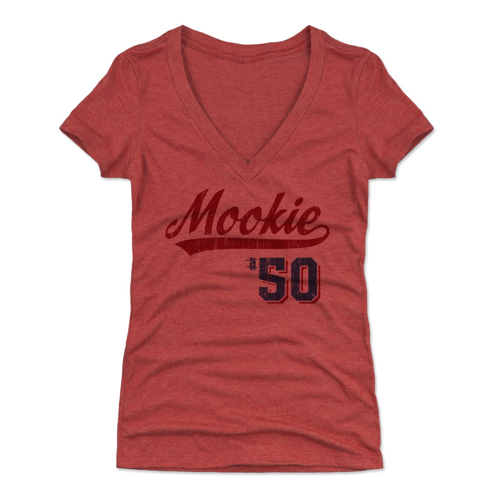 Mookie Betts Women&#39;s V-Neck T-Shirt | 500 LEVEL
